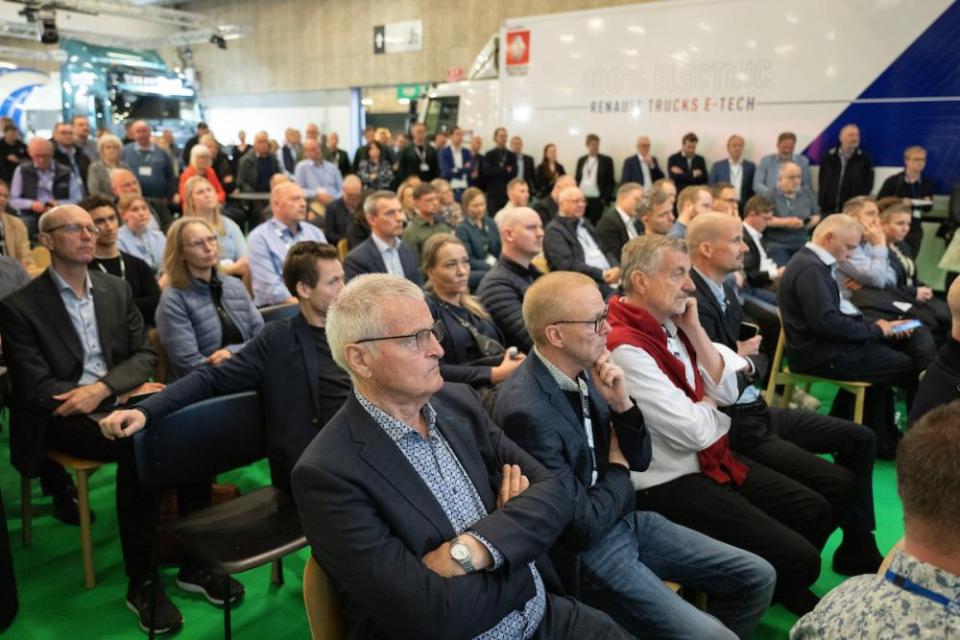 Hovedscenen Transportmessen fremtidens transport