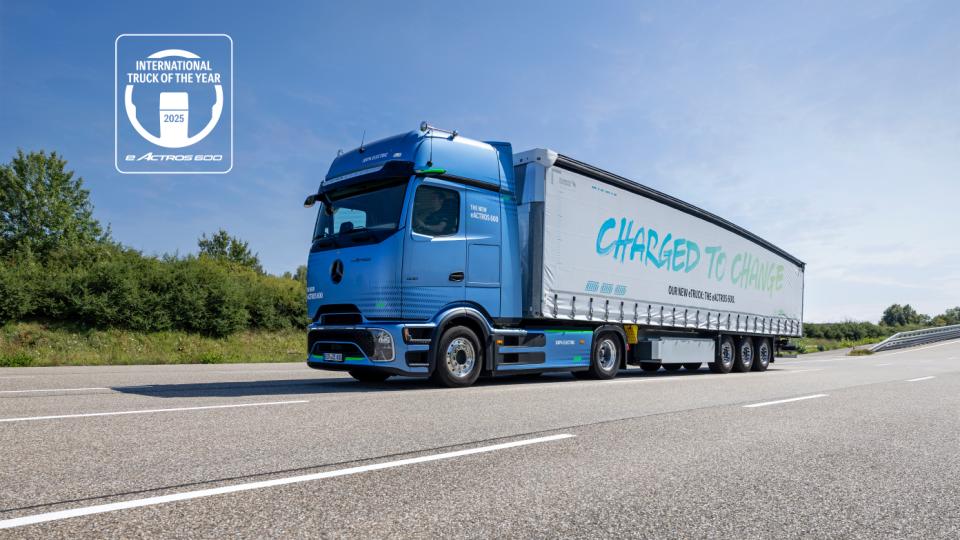 eActros 600 vinder Truck of The Year 2025