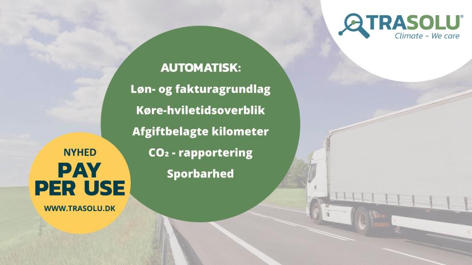 Ny betalingsmodel gør grøn digitalisering mulig for flere vognmænd