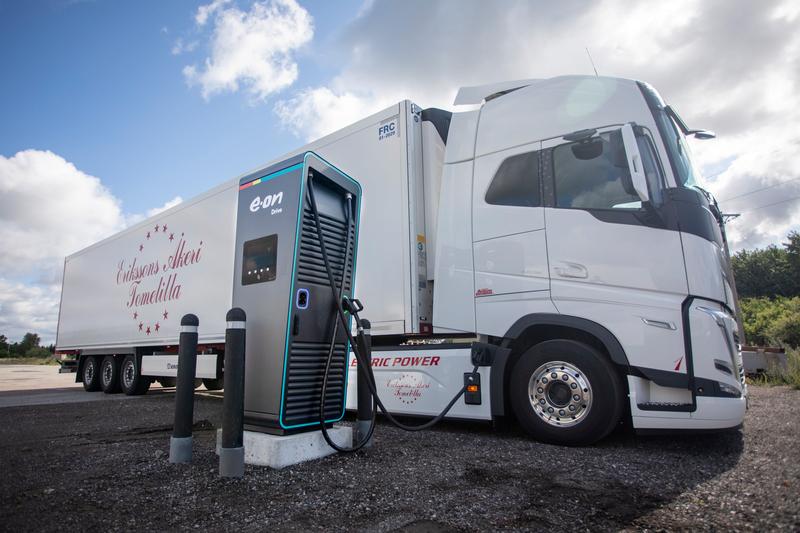 Depotopladning til lastbiler