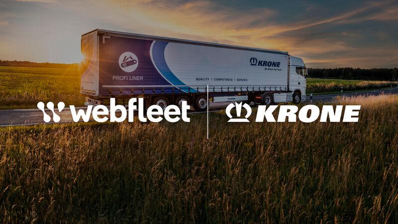 Webfleet indgår samarbejde med Krone om trailertelematik