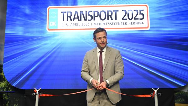 Transportministeren åbnede Transport 2025 og fremhævede messens specielle betydning
