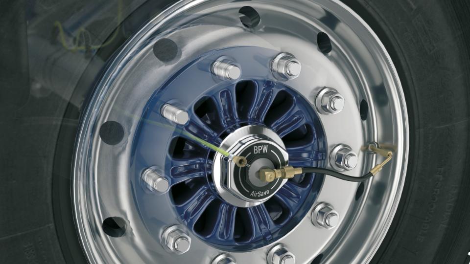 Automatisk dæktryksovervågning – BPW AirSave