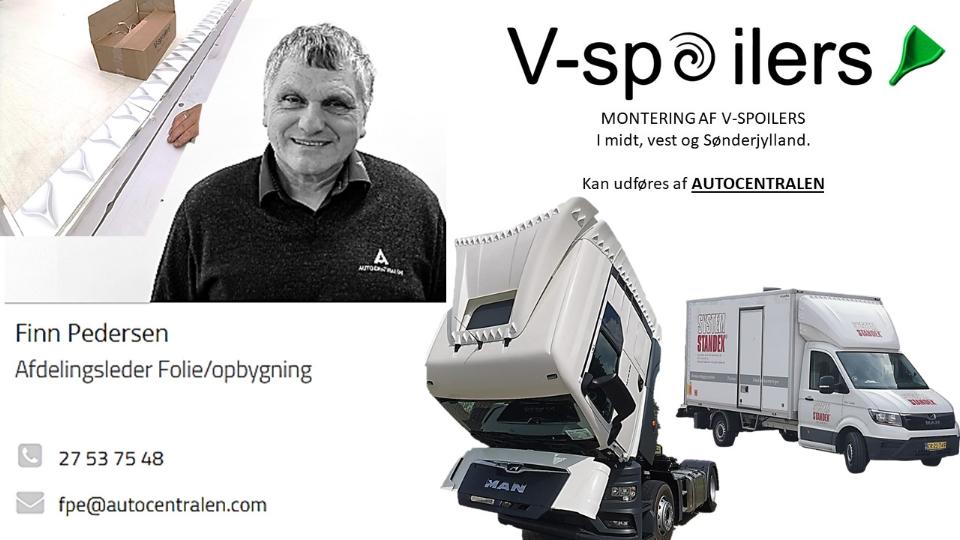 Autocentralen, en blandt mange montører af V Spoilers