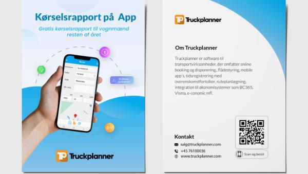 Få gratis kørselsrapport hos Truckplanner J7270