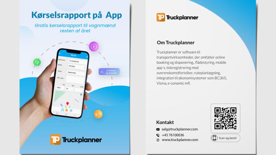 Få gratis kørselsrapport hos Truckplanner J7270