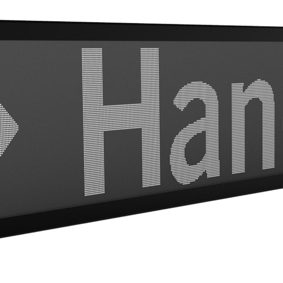 High Resolution Destination Displays