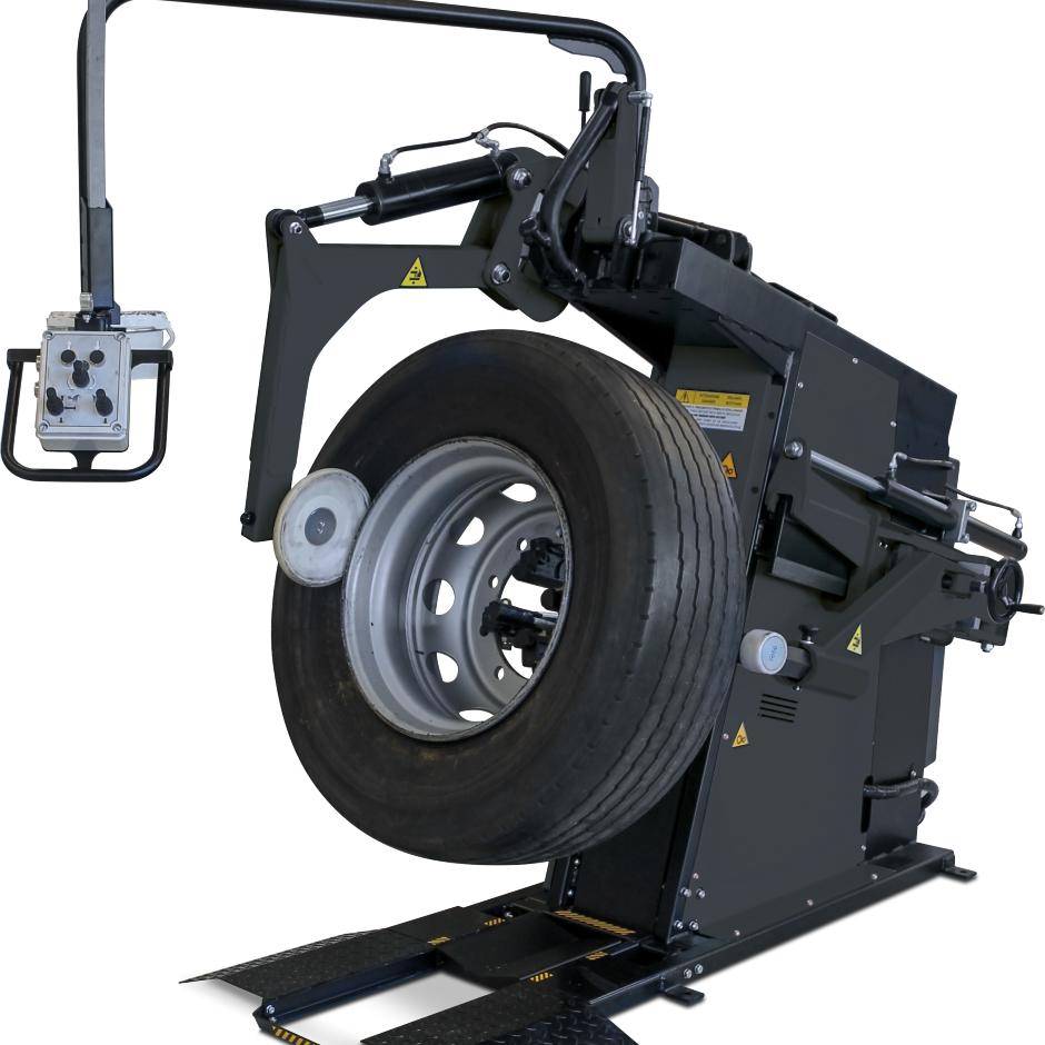 Markedets hurtigste dækskifter til lastbil og bus!