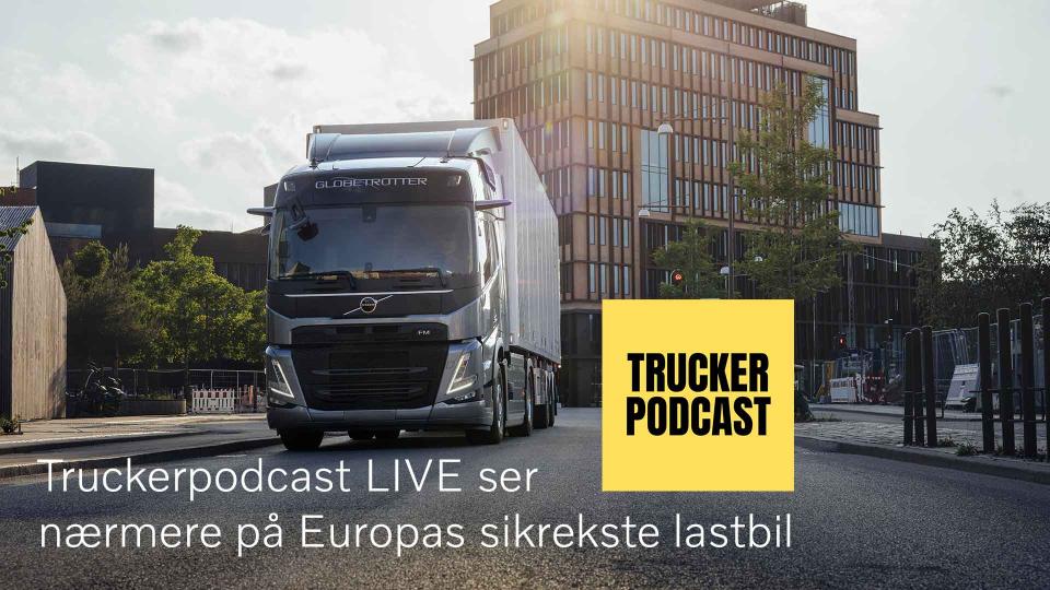 Truckerpodcast LIVE bliver klogere på Europas sikreste lastbil
