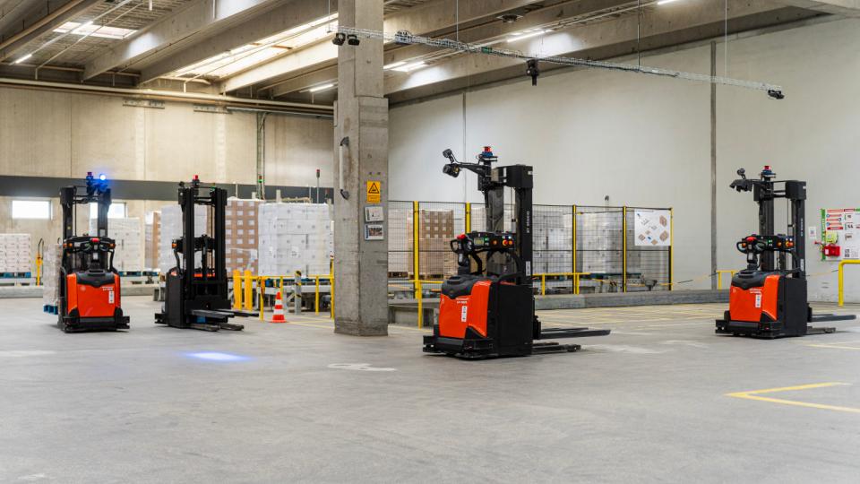 Salling Group effektiviserer med ny AGV-løsning - opnår +70 % performance i spidsbelastningsperioder