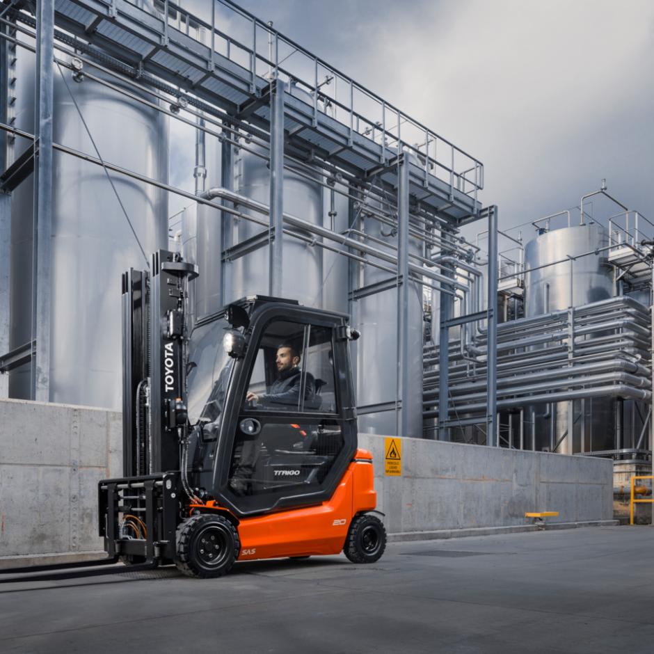Toyota Traigo48 elektrisk gaffeltruck